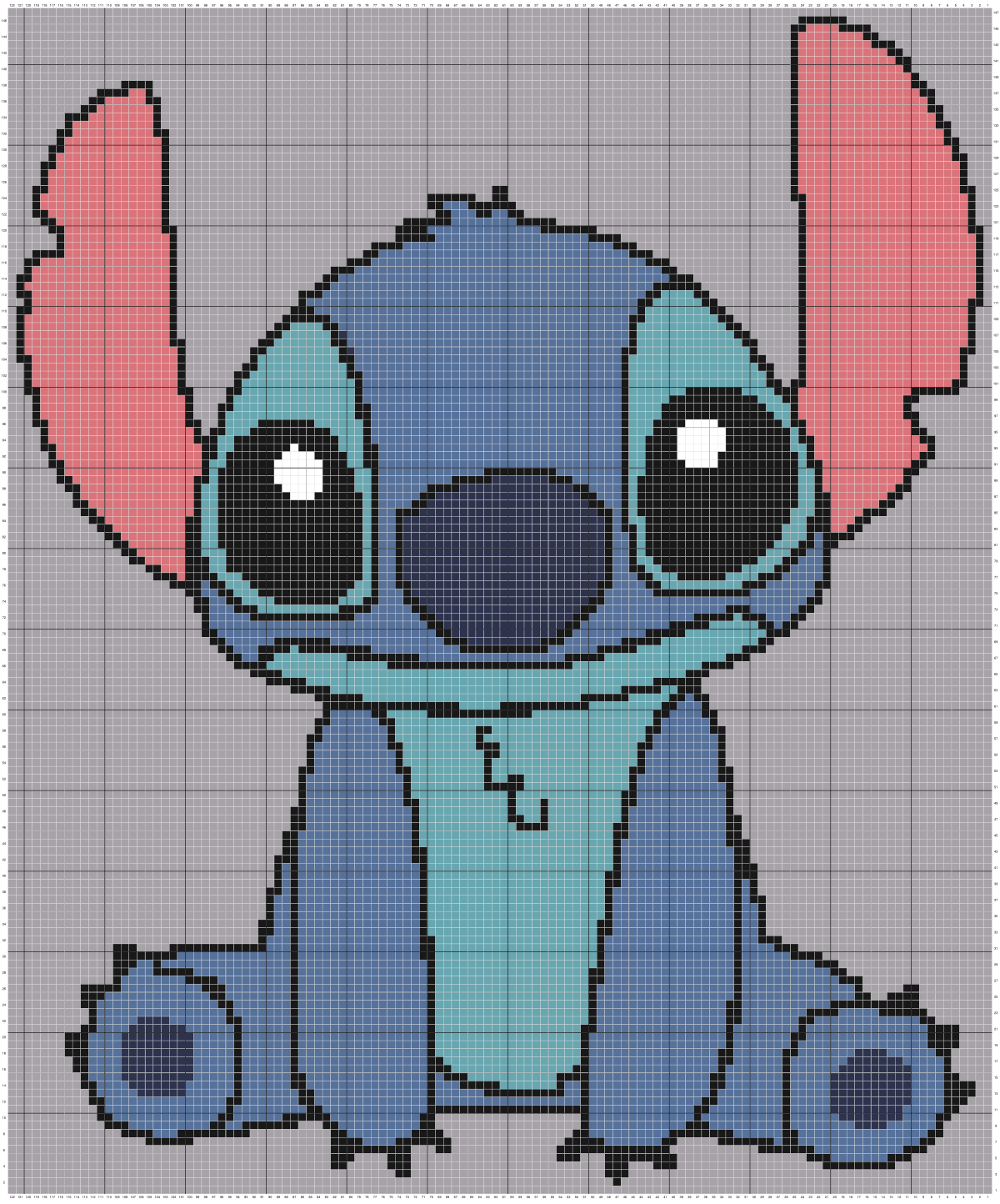 Full crochet graph